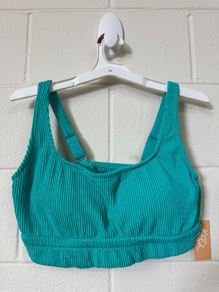 Nwt Kona Sol Teal Swim Top Size 1x